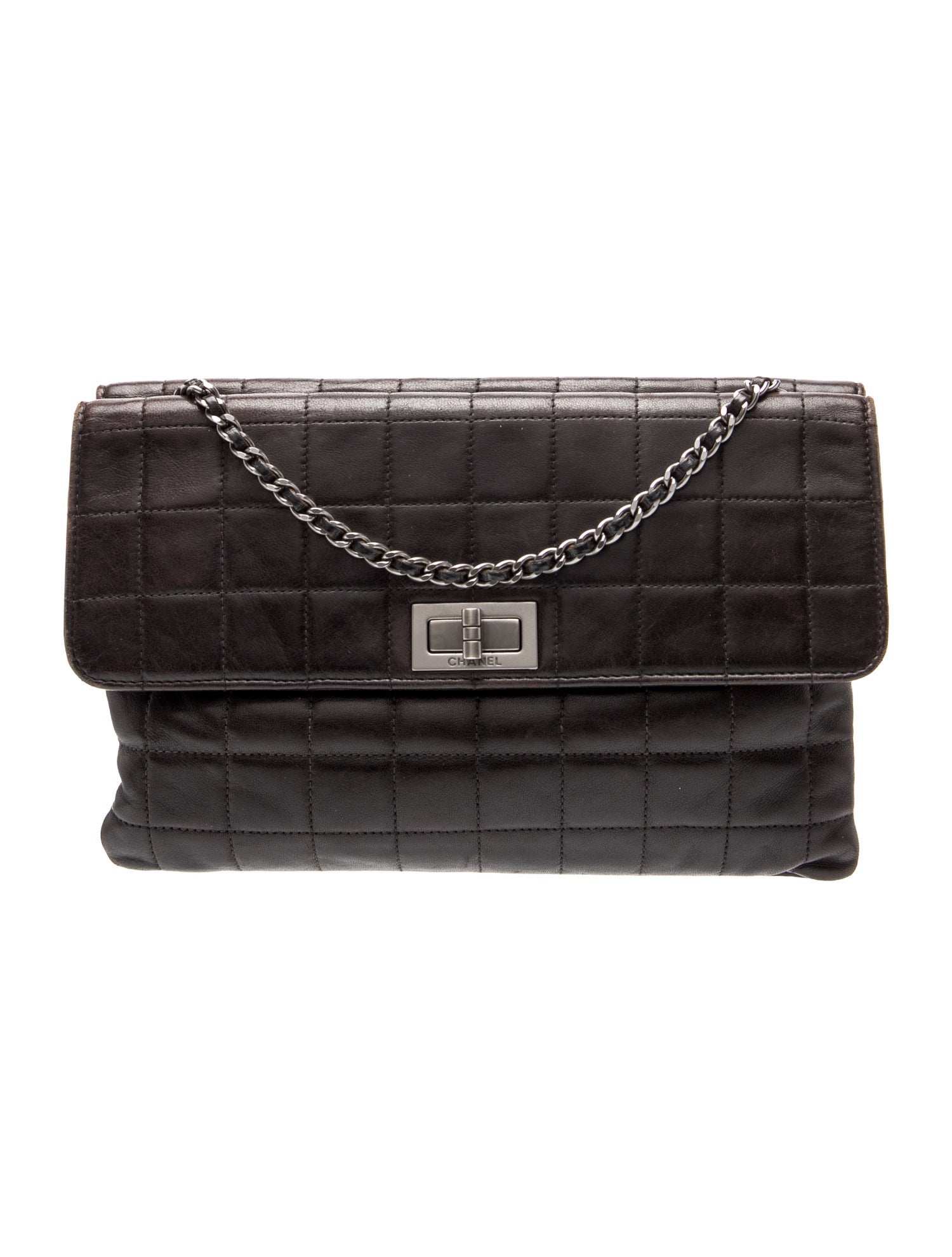 Square Quilt Reissue Multi-Pocket Flap Bag