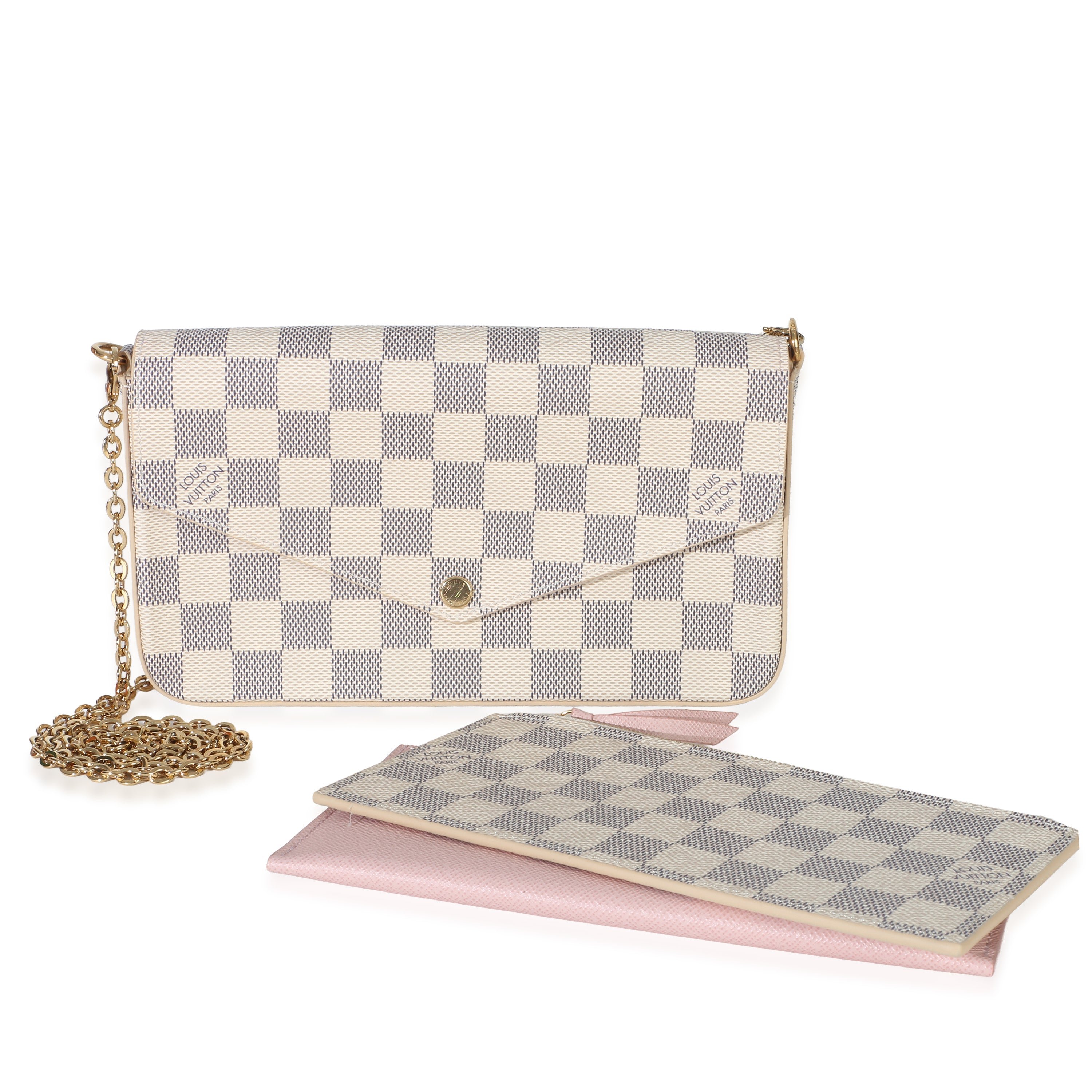 Damier Azur Canvas Felicie Pochette