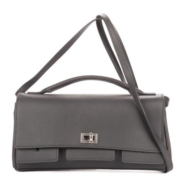 Leather Small Bel Air Clutch