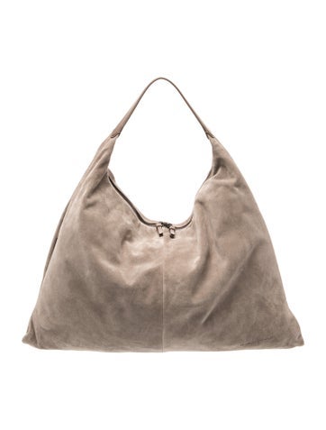 Suede Top Handle Bag w/ Tags