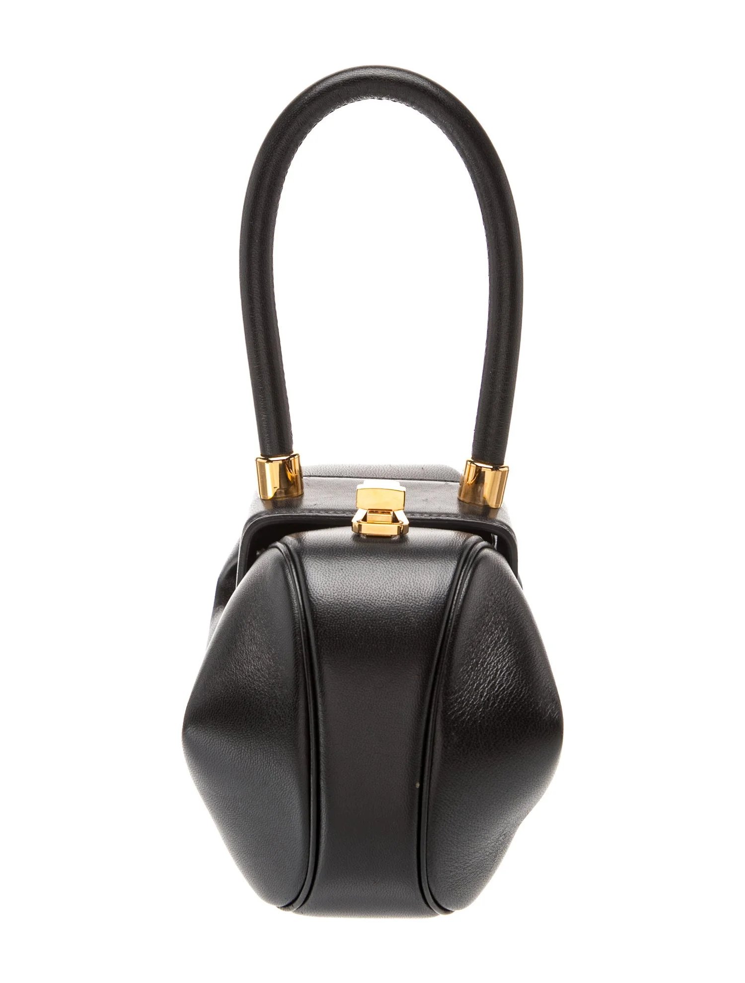 Leather Top Handle Bag