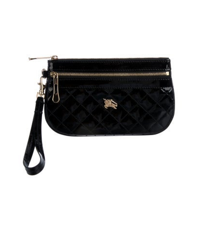 Burberry Patent Leather Clutch