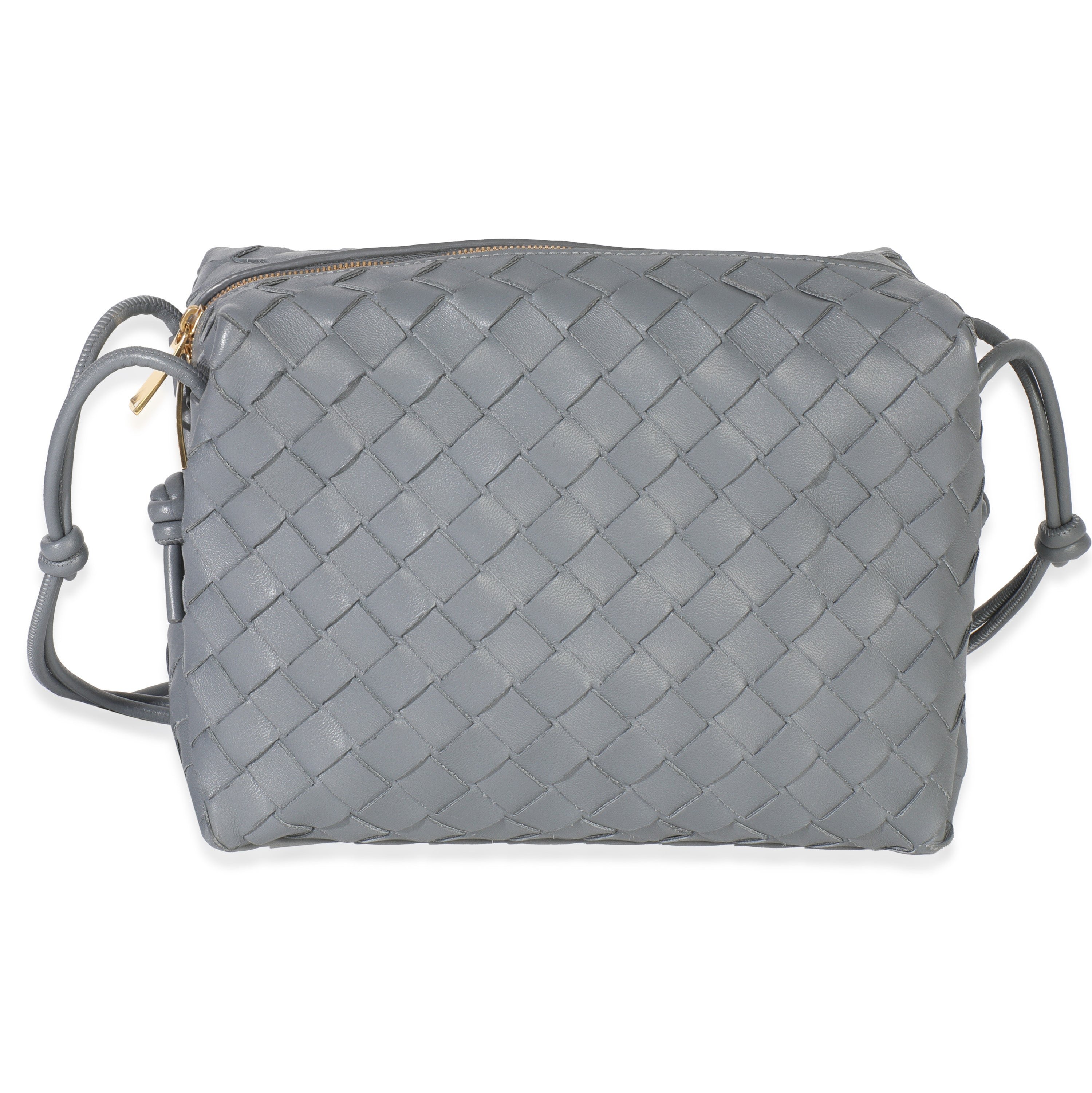 Bottega Veneta Thunder Nappa Intrecciato Small Loop Camera Bag