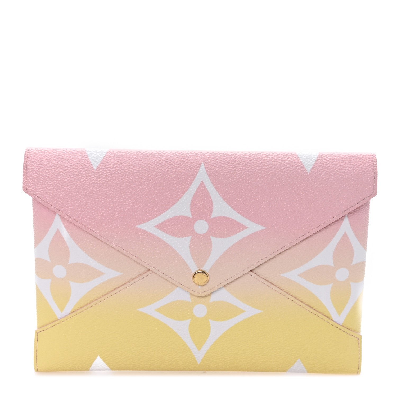 Louis Vuitton Monogram Giant By The Pool Large Kirigami Pochette Pink