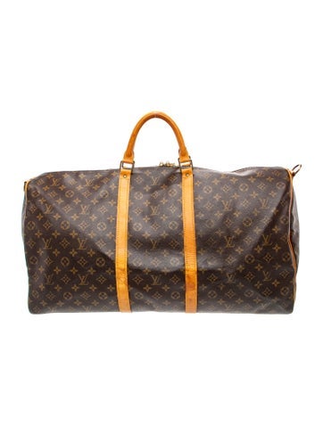 Louis Vuitton LV Monogram Keepall Bandoulière 60 Vintage