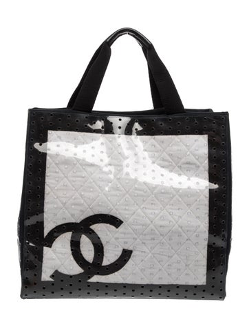 Sport Large Perforated PVC Tote