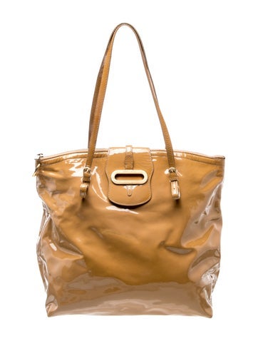 Patent Leather Tote