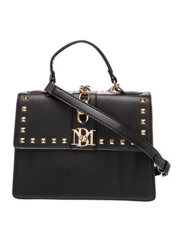 Badgley Mischka Leather Top Handle Bag