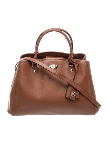 Leather Top Handle Bag