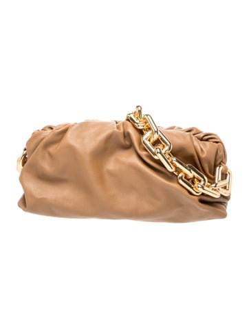 Leather Chain Pouch