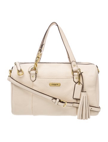 Leather Top Handle Bag