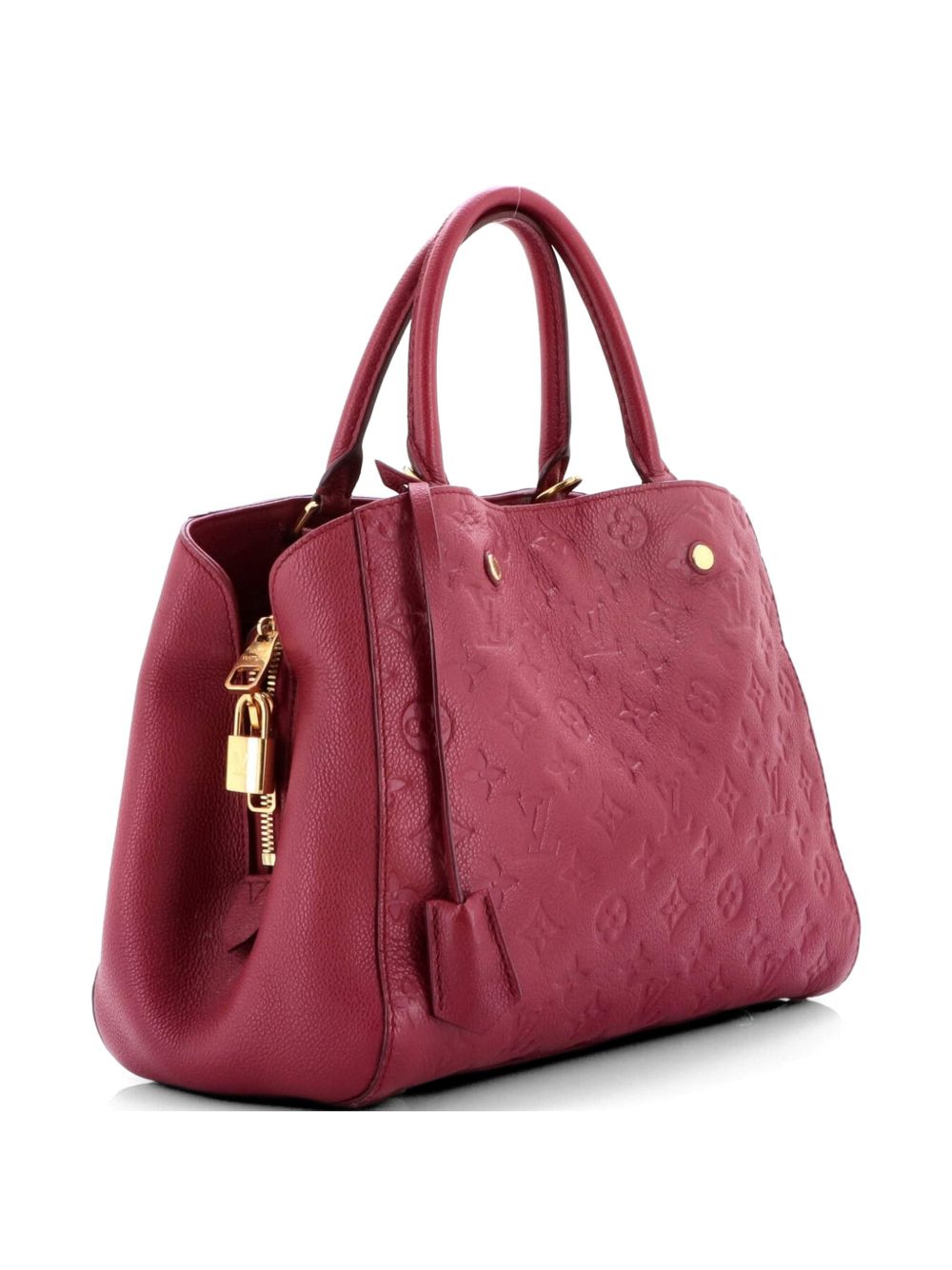 Montaigne Handbag Monogram Empreinte Leather MM satchel