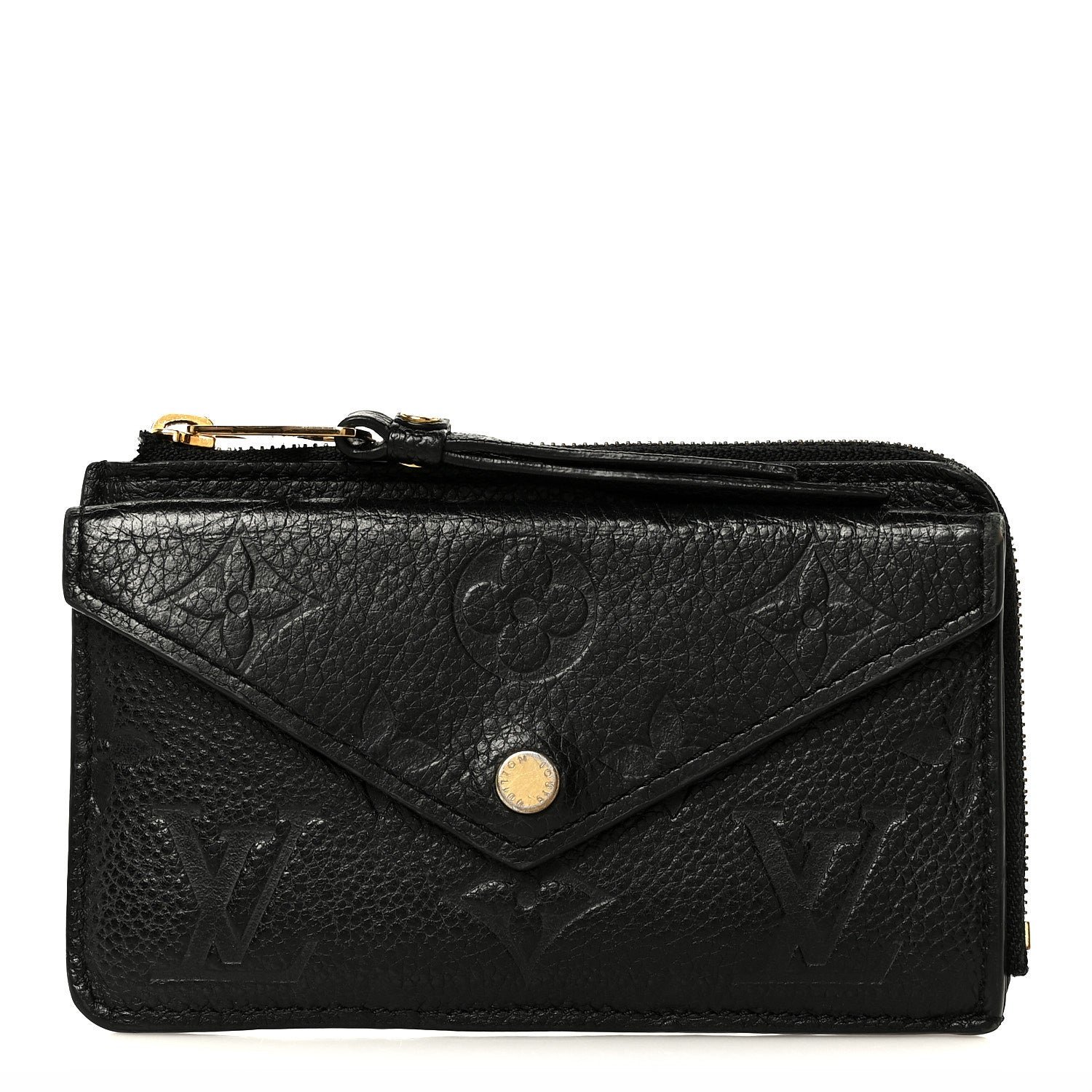 Louis Vuitton Empreinte Recto Verso Card Holder Black