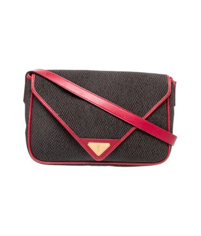 Saint Laurent Saint Laurent Canvas Minaudiere