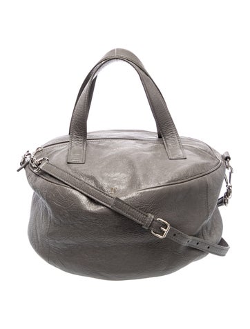 Leather Top Handle Bag