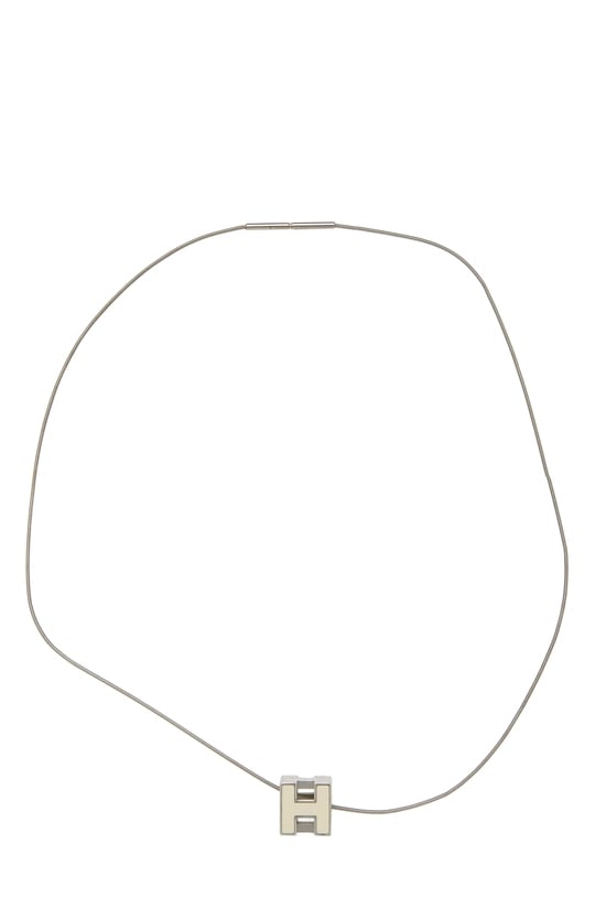 White Cage d'H Necklace