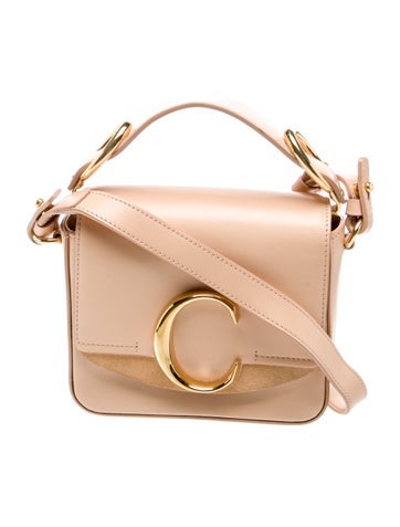 Chloe Leather Top Handle Bag Mini