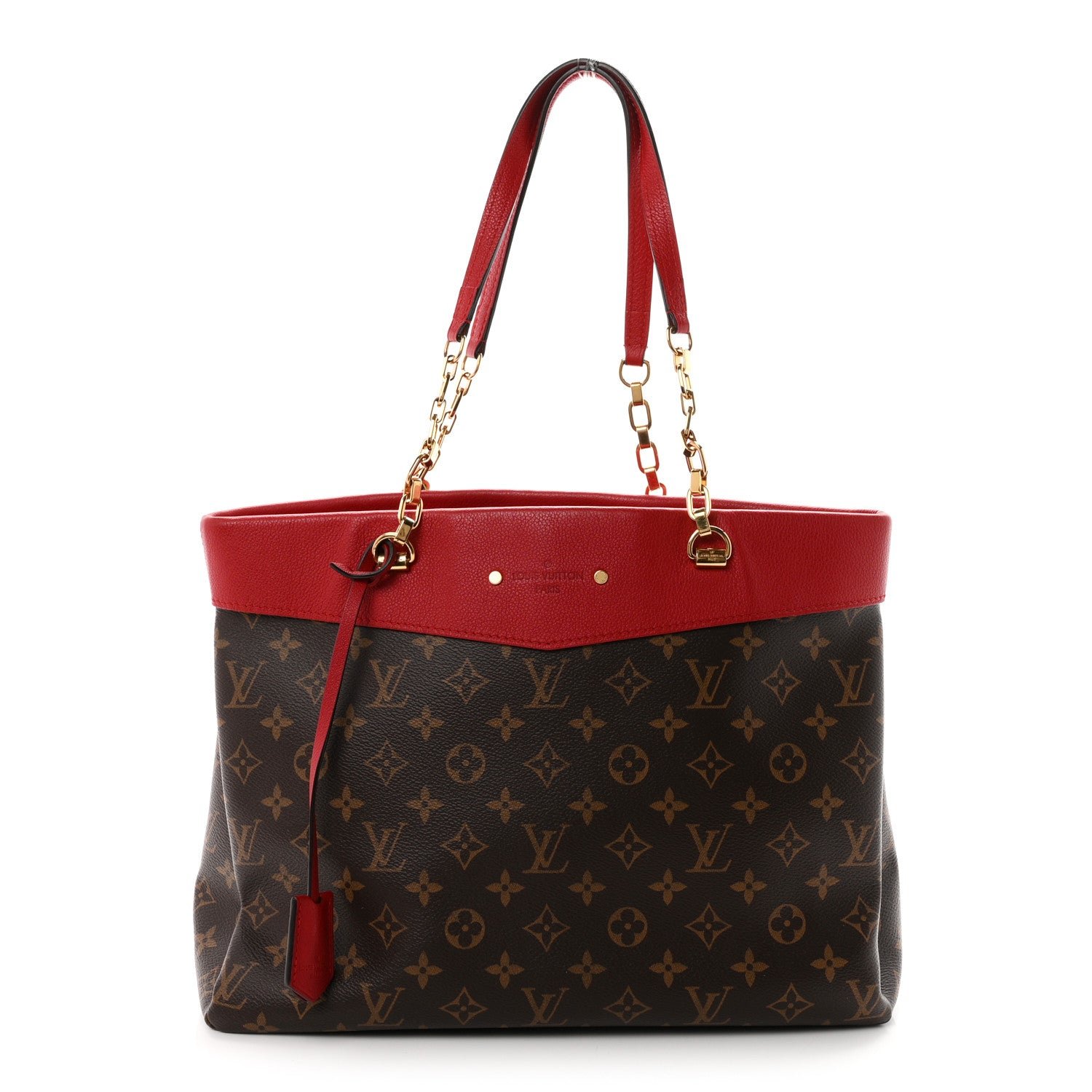 Louis Vuitton Monogram Pallas Shopper Cherry
