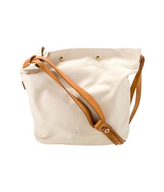 Loro Piana Piana Canvas Bucket Bag