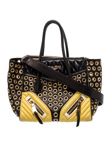 Leather Top Handle Bag