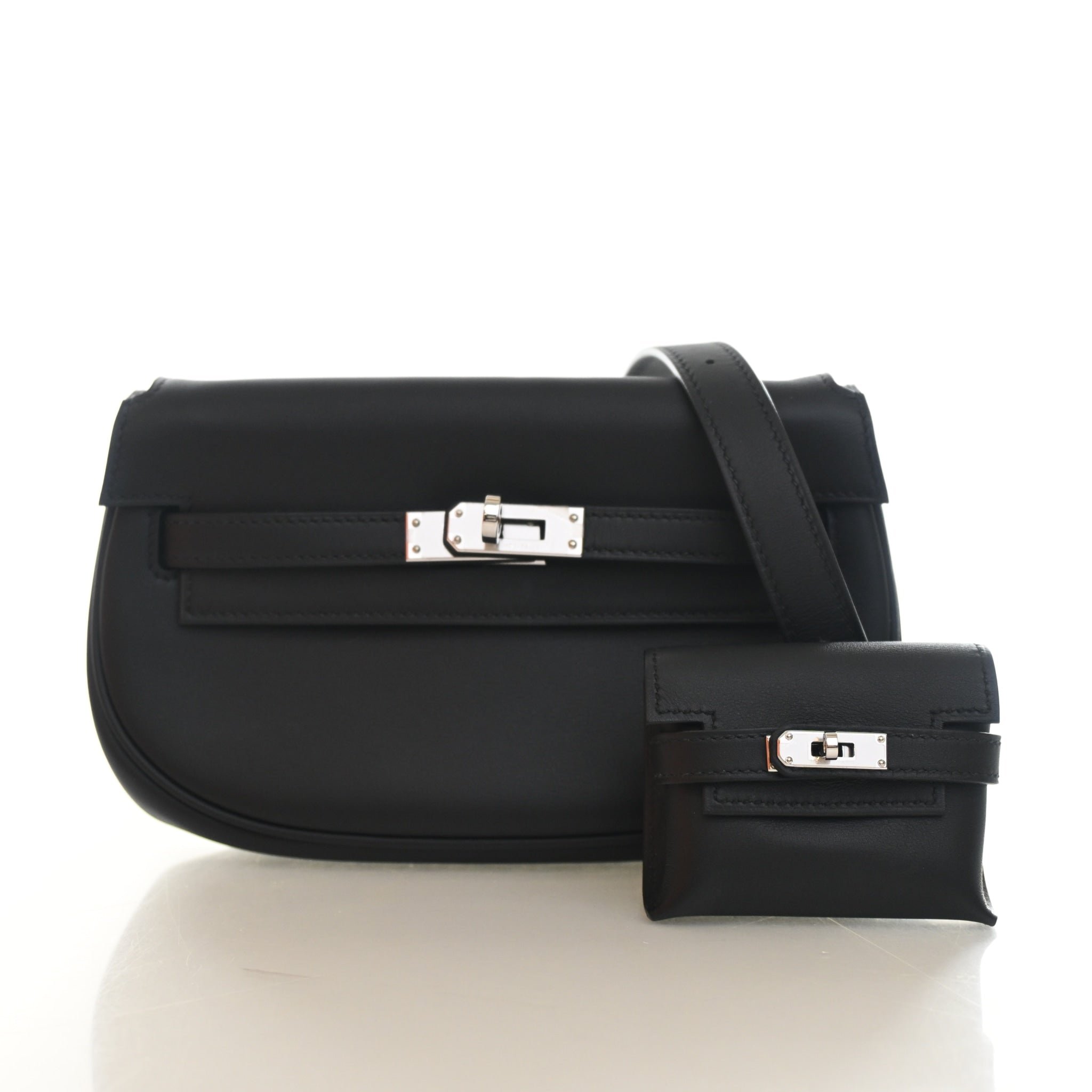 Hermes Noir Swift Kelly Moove