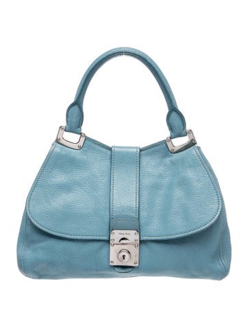 Goat Leather Top Handle Bag