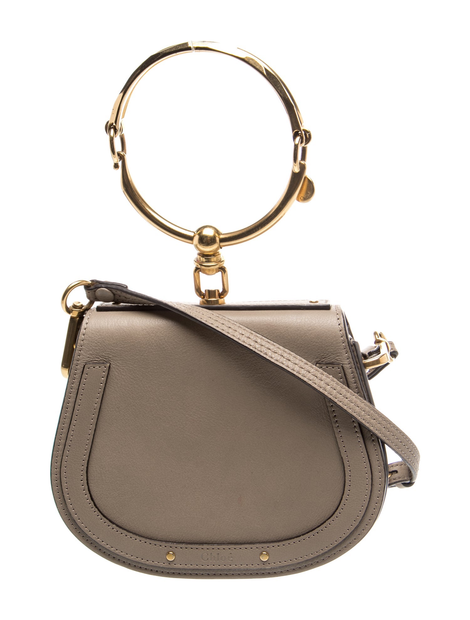 Leather Small Nile Bracelet Bag Small, Small
