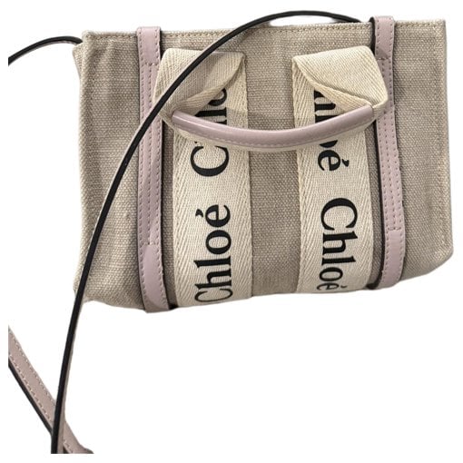 Chloe Woody cloth tote