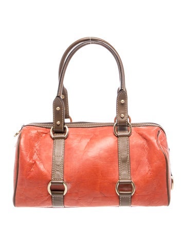 Lancel Leather Top Handle Bag