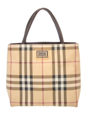 Nova Check Vintage Nova Check Top Handle Bag Vintage