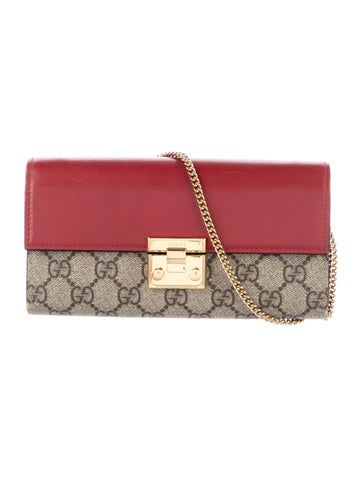GG Supreme Continental Chain Wallet