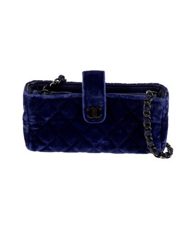 Chanel Velvet O Phone Crossbody Bag