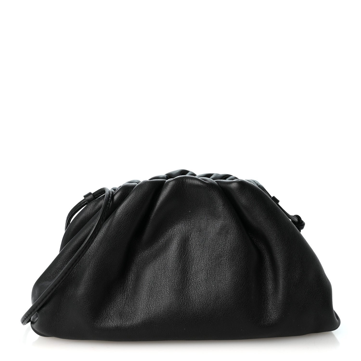 Bottega Veneta Butter Calfskin The Mini Pouch Black