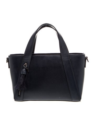 Akris Leather Top Handle Bag