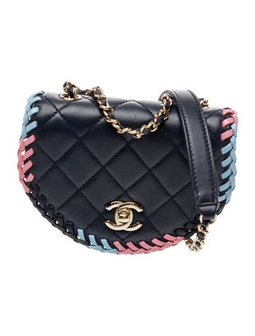 Mini Braided Messenger Flap Bag