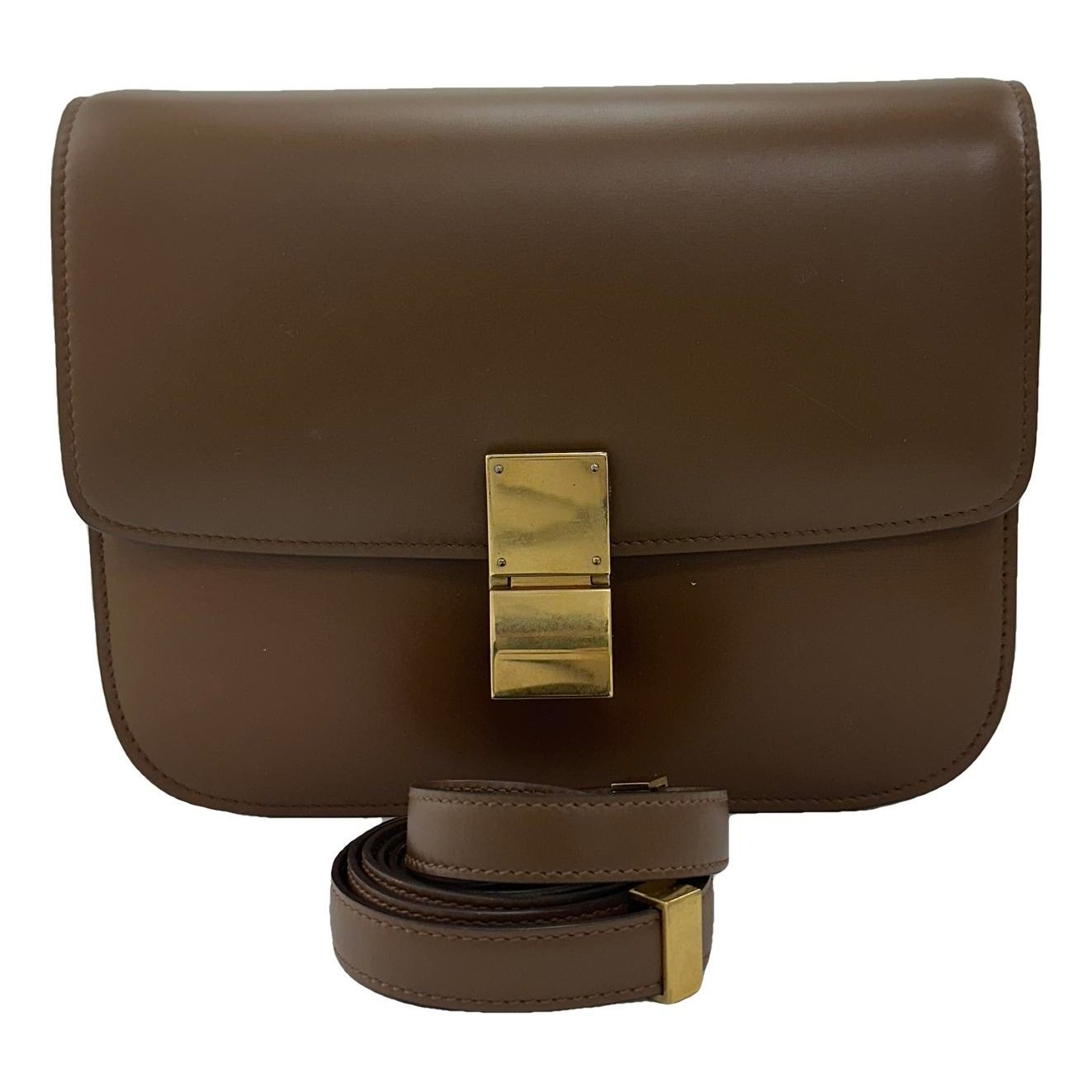 Classic leather handbag