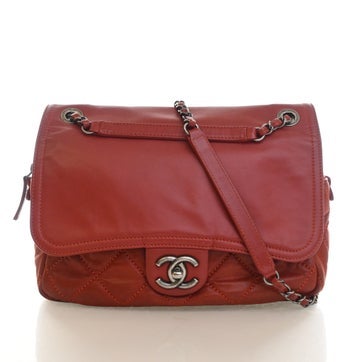 Calfskin In The Mix Flap