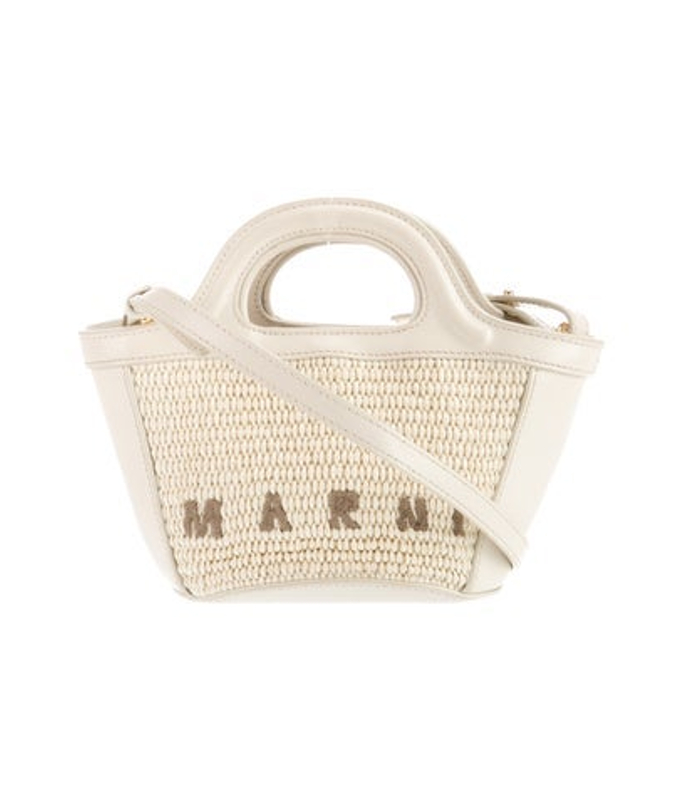 Marni Raffia Shoulder Bag