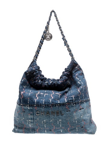 Paris-Dakar Sequin Denim 22 Hobo