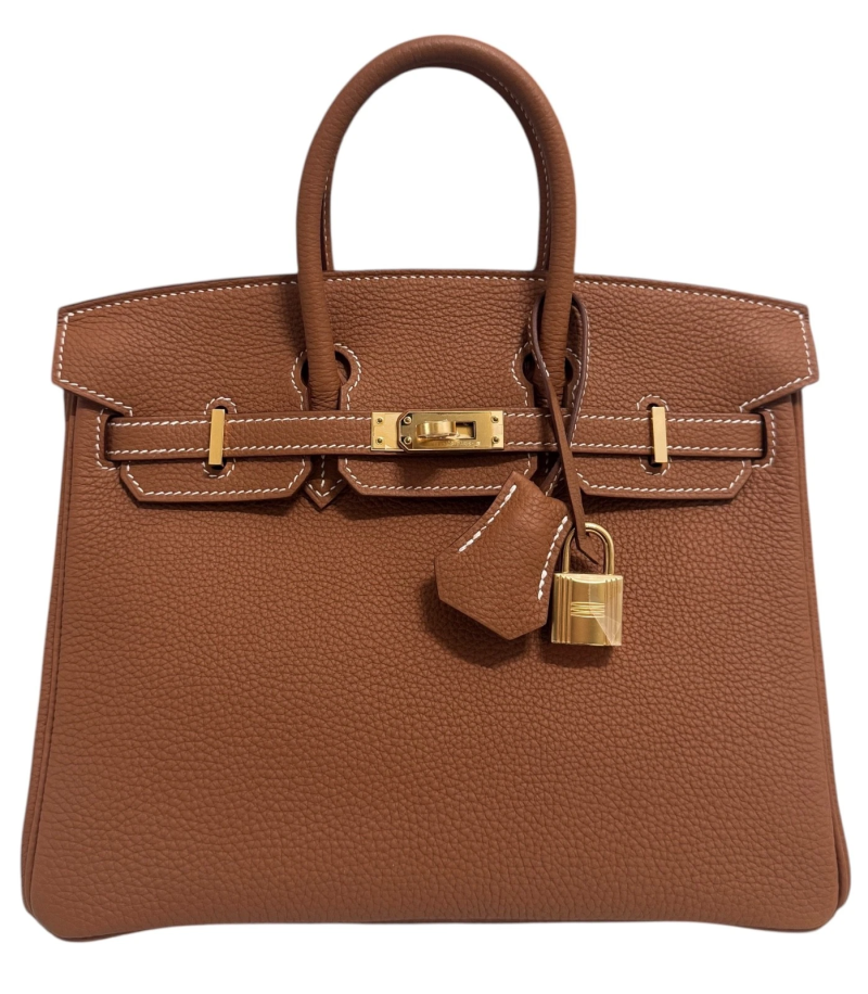 Hermes Gold Togo Birkin 25 Gold Hardware, 2021