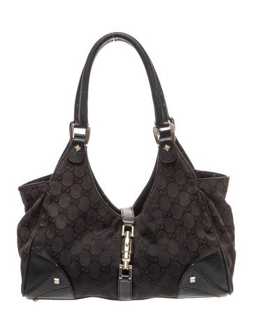 GG Canvas Nailhead Jackie Bardot