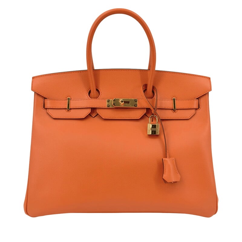 Mangue Epsom Birkin 35 Gold Hardware, 2012
