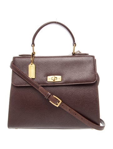 Leather Top Handle Bag w/ Tags