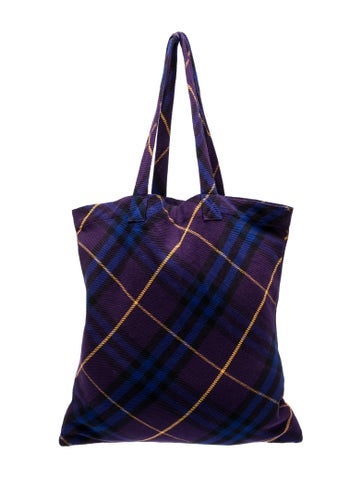 Burberry Super Nova Check Tote