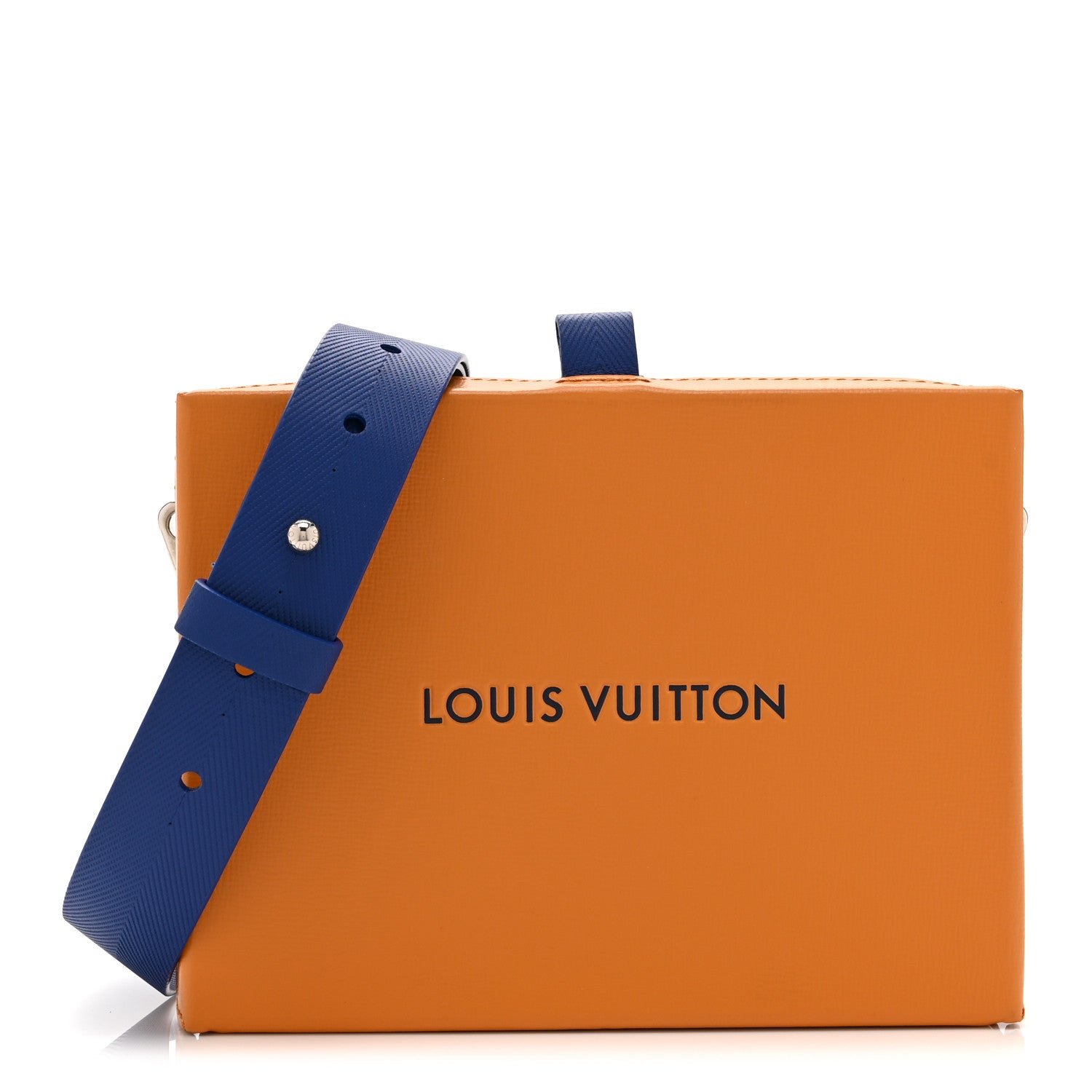 Louis Vuitton Cowhide Shopper Clutch  Safran