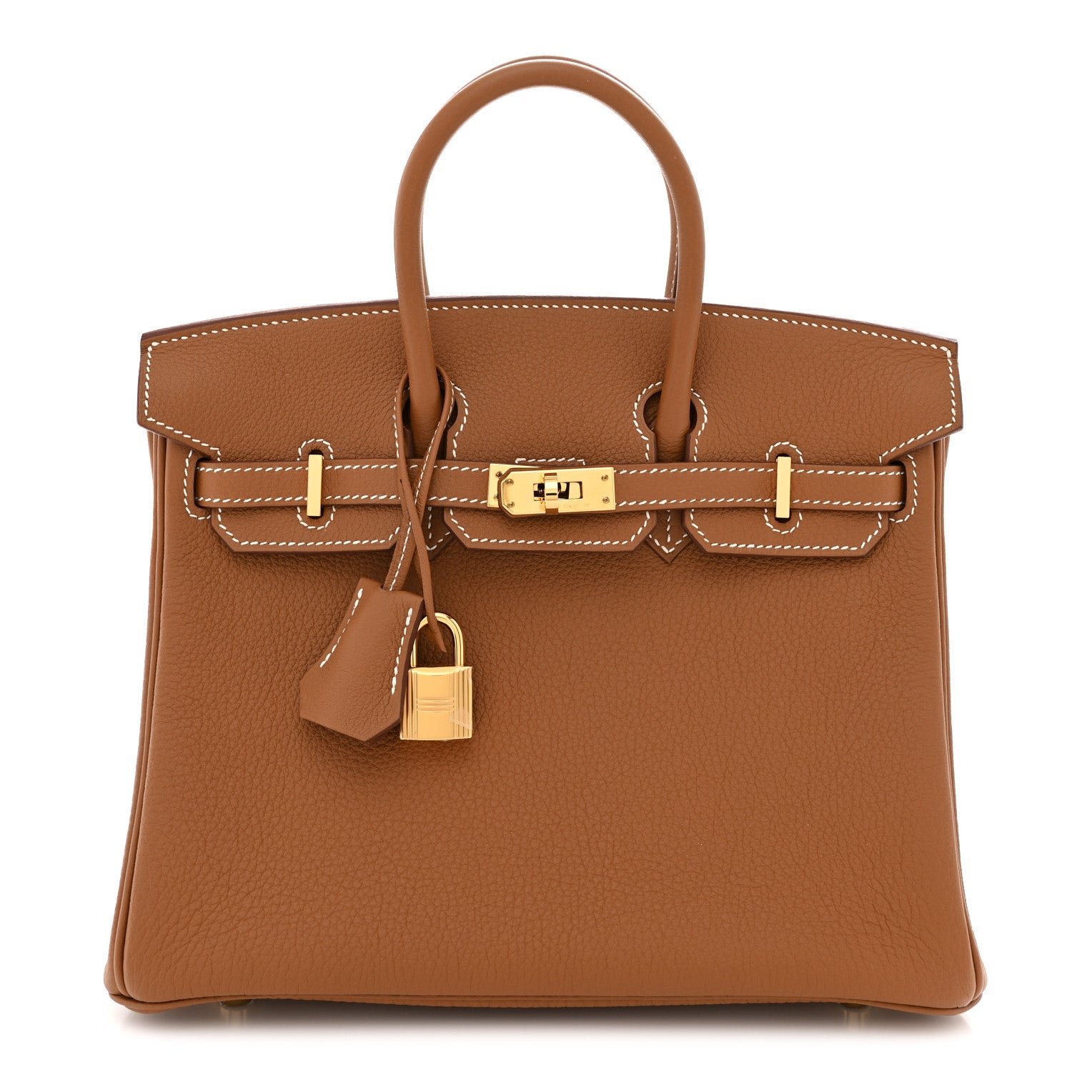 Hermes Hermes Togo Birkin 25 Gold