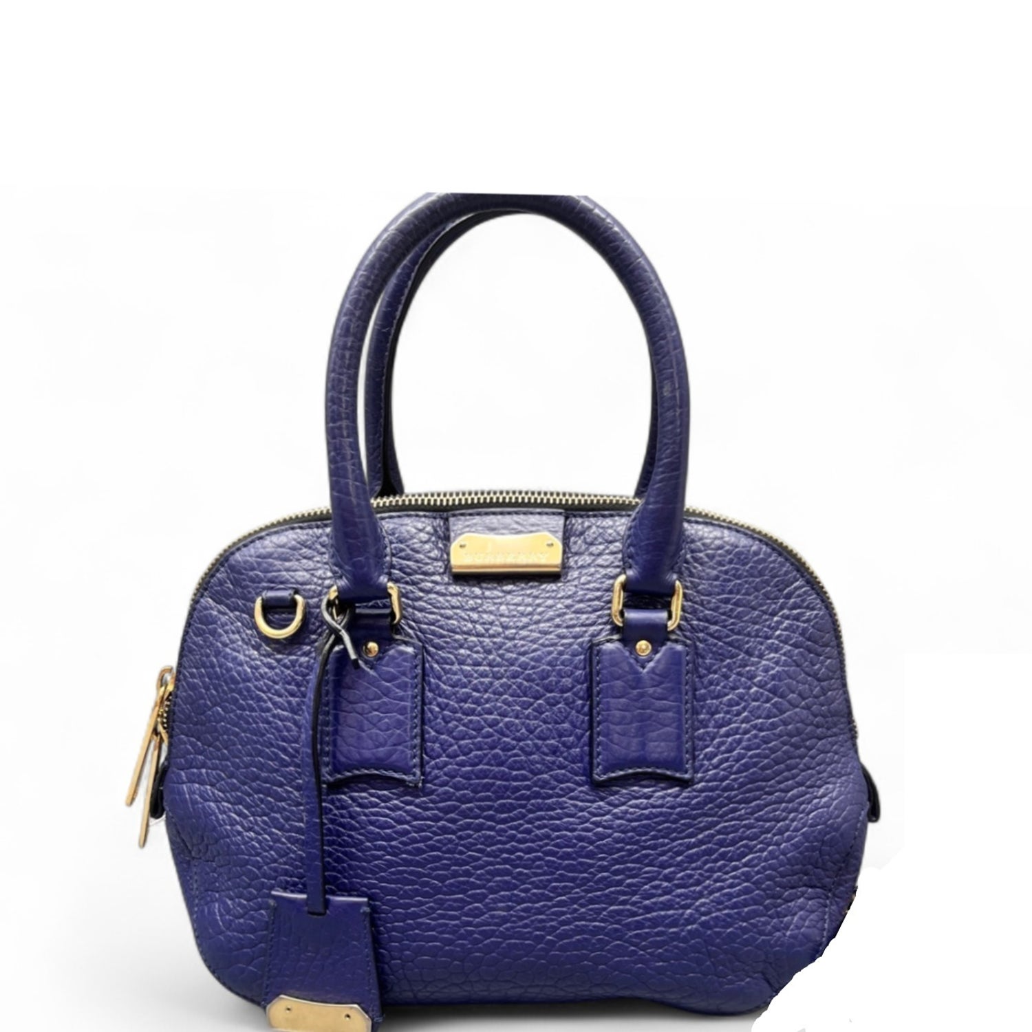 Burberry Calfskin Orchard Bowling Small
