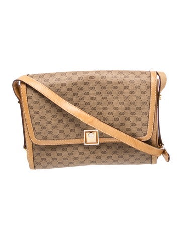 Micro GG Monogram Crossbody Bag Vintage