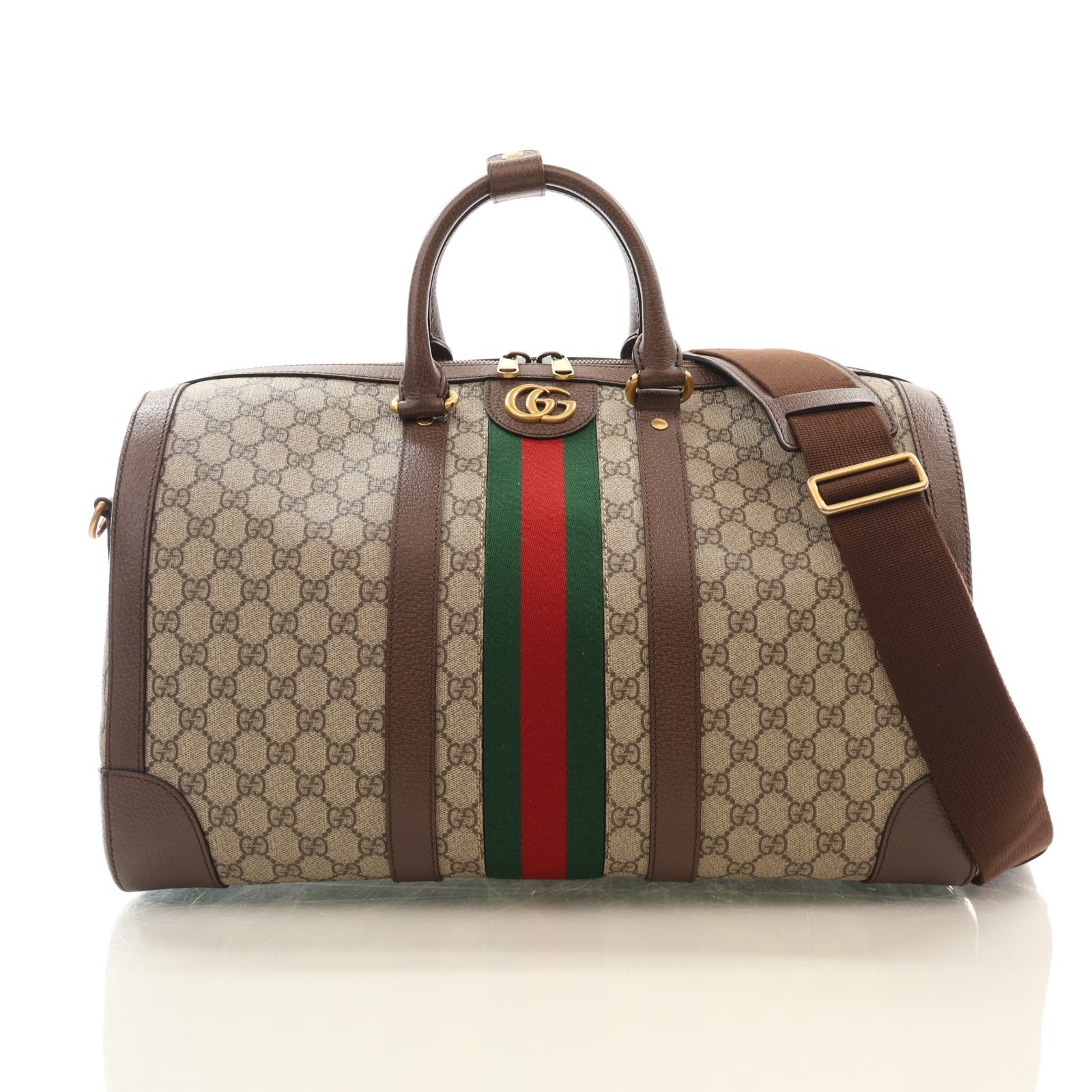 Gucci Medium GG Supreme Savoy Duffle
