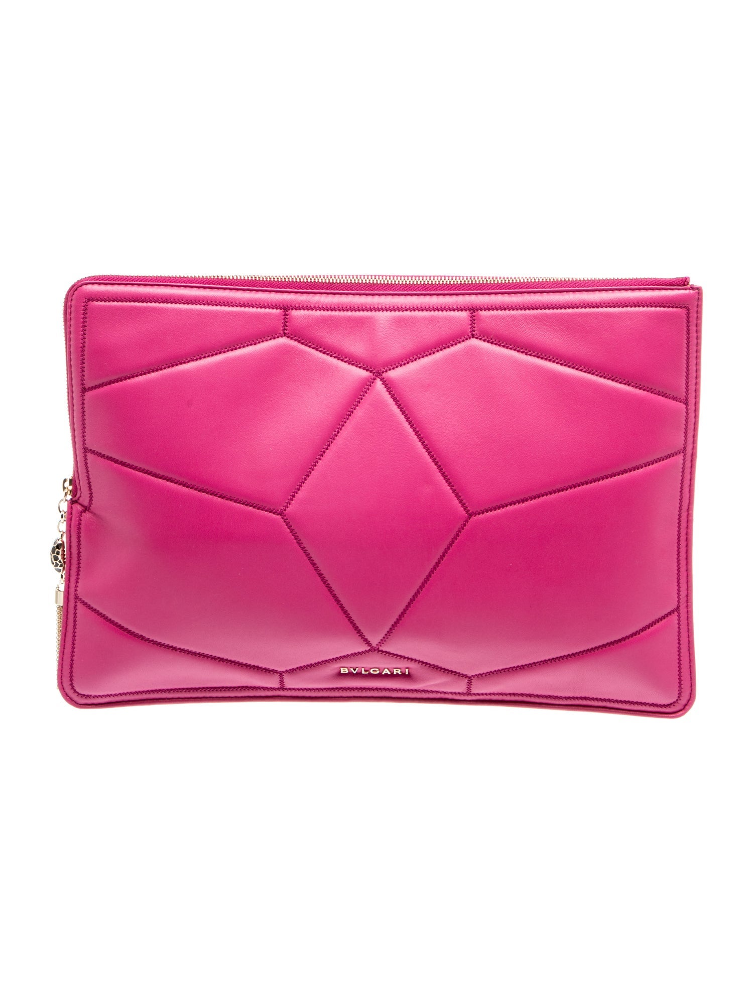 Bvlgari Leather Clutch